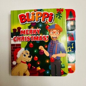 Blippi Merry Christmas Board Book Kids